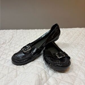 Nurture by Lamaze Black Loafers with Buckle